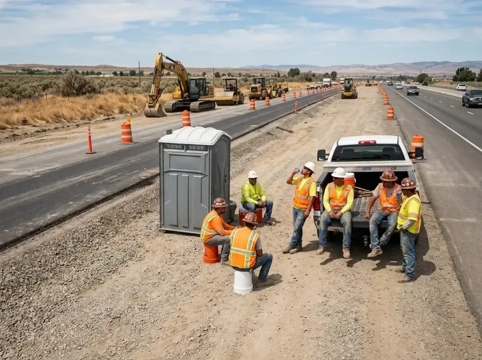 highway-road-construction-crew-007 — frequently asked questions, Porta Potty and Restroom Rentals in Mamou, LA